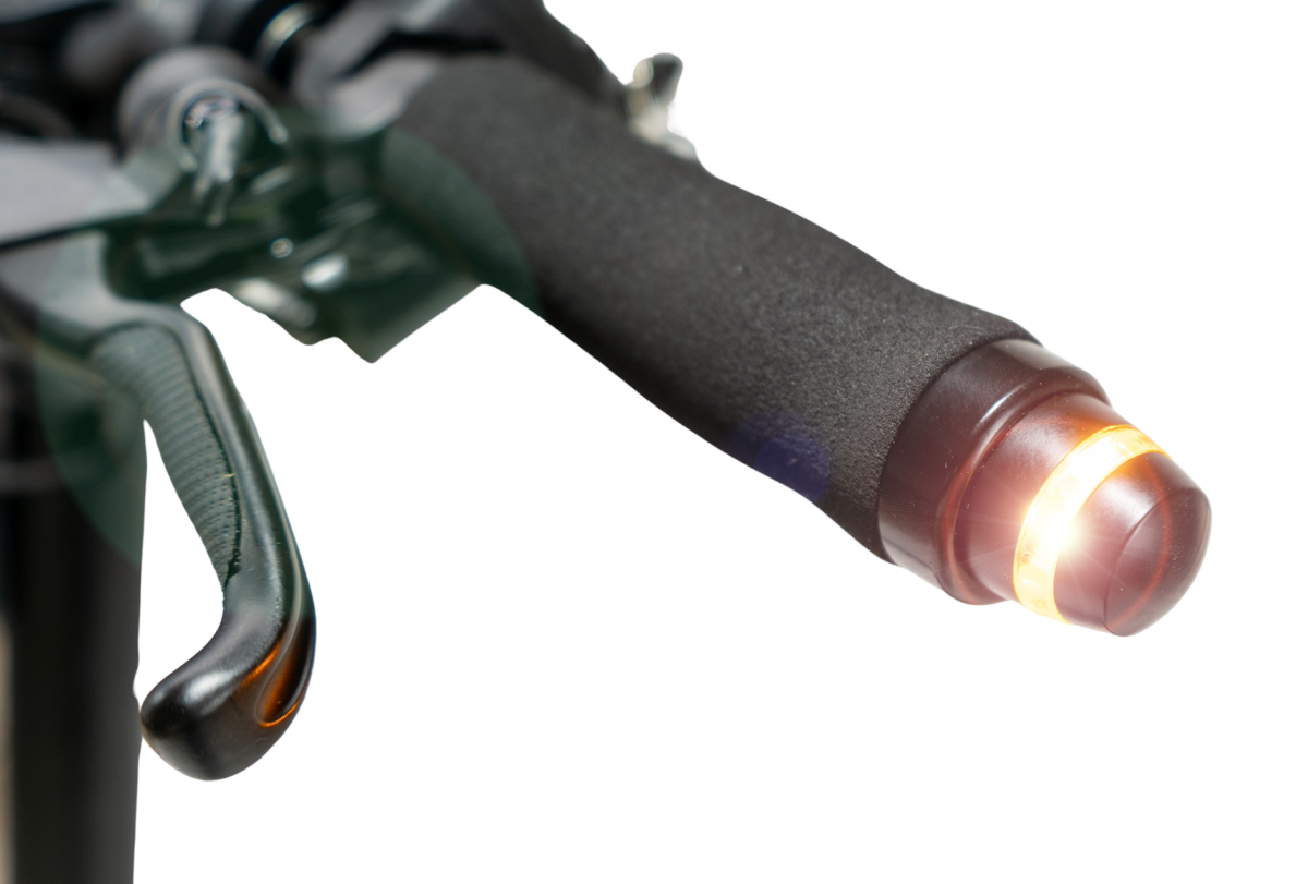 Kellermann Blinker am IO Hawk E-Scooter