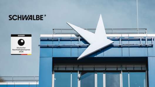 Schwalbe erhält den Deutschen Nachhaltigkeitspreis